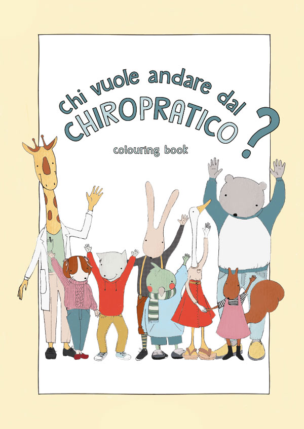 Colouring Book Chi vuole andare dal Chiropratico=